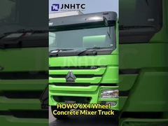 Sinotruk HOWO 6X4 12cbm कंक्रीट मिक्सर ट्रक पारगमन मिक्सर