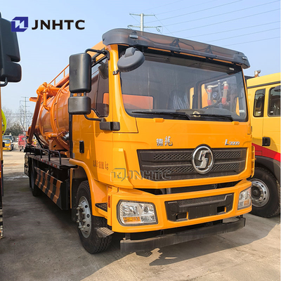 नई वैक्यूम ट्रक सीवेज सक्शन टैंकर ट्रक शैंकमैन एल 3000 4X2 245HP शीर्ष गुणवत्ता