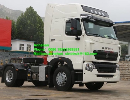 Sinotruk HowoA7 420hp 10 व्हील्स ट्रैक्टर ट्रेलर ट्रक