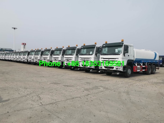 सिनोट्रुक होवो 7 6x4 Q345B 20000L पानी स्प्रे ट्रक