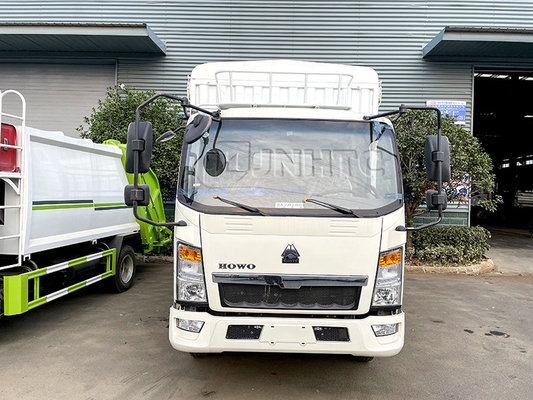 HOWO 4X2 5-10T लाइट ड्यूटी कमर्शियल ट्रक स्टेक बेड ट्रक