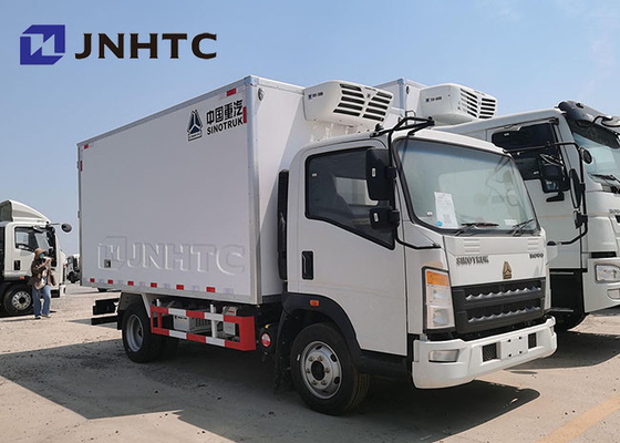 मांस 266hp . के लिए SINOTRUCK Howo 4x2 रेफ्रिजेरेटेड ट्रक