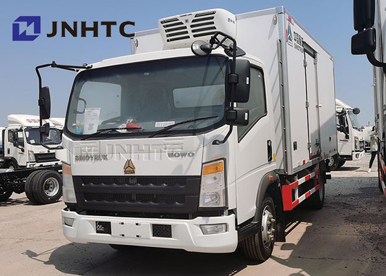 मांस 266hp . के लिए SINOTRUCK Howo 4x2 रेफ्रिजेरेटेड ट्रक