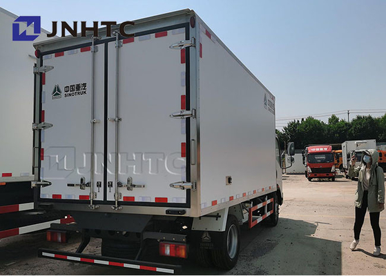 मांस 266hp . के लिए SINOTRUCK Howo 4x2 रेफ्रिजेरेटेड ट्रक
