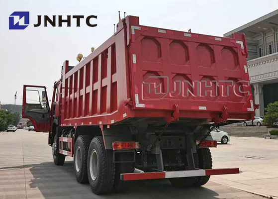 25 टन 6x4 10 व्हीलर हैवी डंप ट्रक सिनोट्रुक हाउ