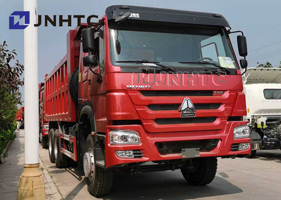 25 टन 6x4 10 व्हीलर हैवी डंप ट्रक सिनोट्रुक हाउ