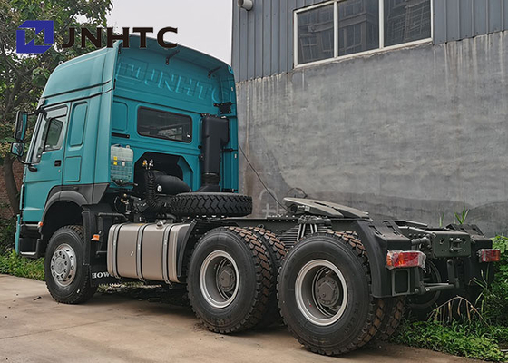 Sinotruk HOWO ग्रीन टिपर ट्रक 6X4 420HP डीजल ईंधन प्रकार