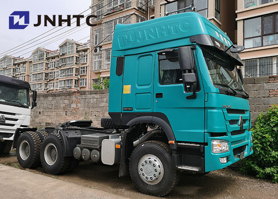 Sinotruk HOWO ग्रीन टिपर ट्रक 6X4 420HP डीजल ईंधन प्रकार