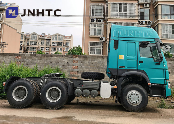 Sinotruk HOWO ग्रीन टिपर ट्रक 6X4 420HP डीजल ईंधन प्रकार