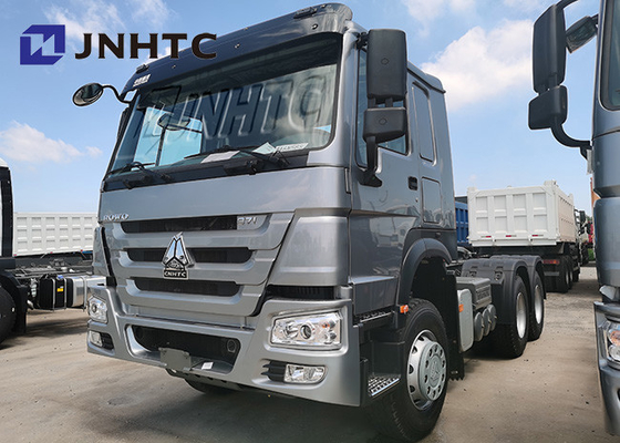 6x4 सिनोट्रुक होवो प्राइम मूवर 25 टन ट्रेलर हेड ट्रक 371HP