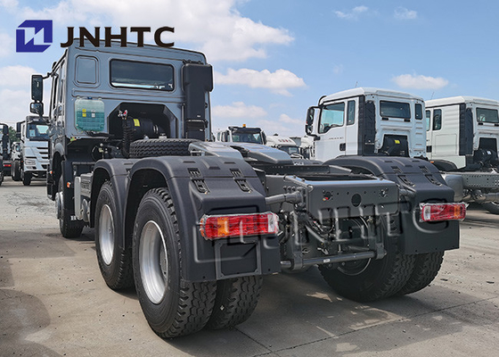 6x4 सिनोट्रुक होवो प्राइम मूवर 25 टन ट्रेलर हेड ट्रक 371HP