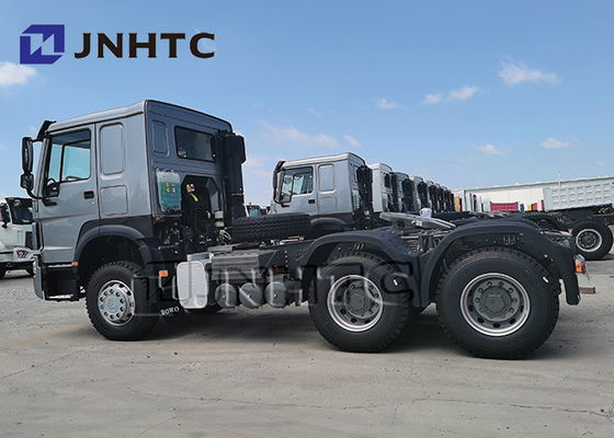 6x4 सिनोट्रुक होवो प्राइम मूवर 25 टन ट्रेलर हेड ट्रक 371HP