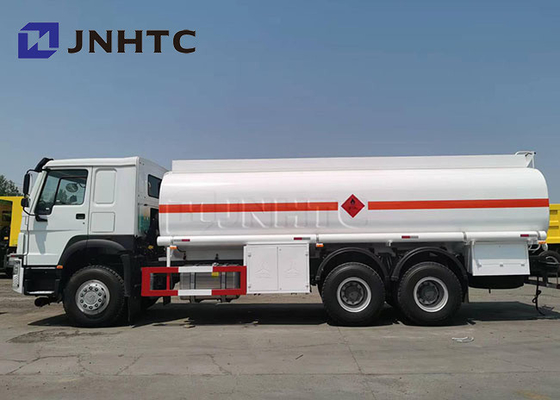 6x4 20000L 371Hp सिनोट्रुक हाउ ऑयल टैंकर ट्रक डीजल ईंधन
