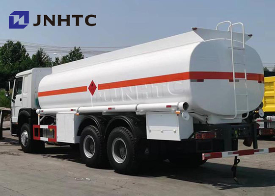 6x4 20000L 371Hp सिनोट्रुक हाउ ऑयल टैंकर ट्रक डीजल ईंधन