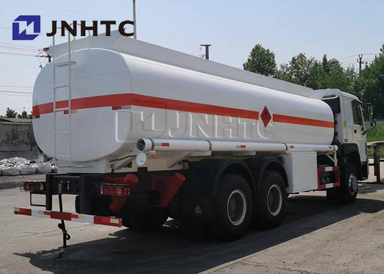 6x4 20000L 371Hp सिनोट्रुक हाउ ऑयल टैंकर ट्रक डीजल ईंधन