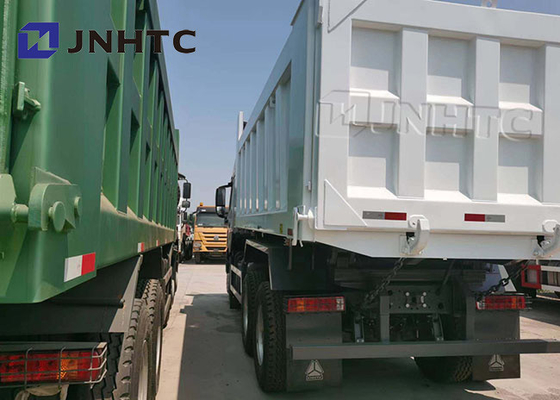 Sinotruk HOWO 371hp हैवी 10 व्हीलर डंप ट्रक 6x4 यूरो 2