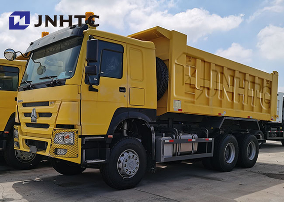 डबल एक्सल 371hp 20 Cbm Volquete Camion डंप ट्रक 25 टन 6x4