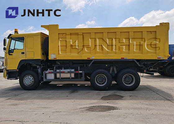 डबल एक्सल 371hp 20 Cbm Volquete Camion डंप ट्रक 25 टन 6x4