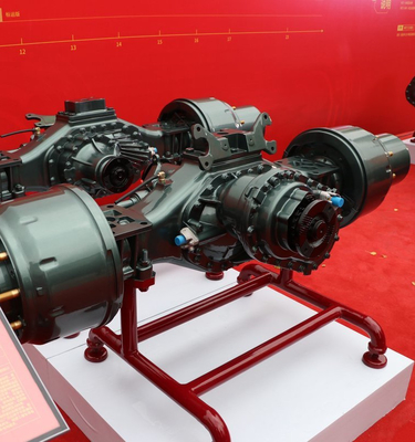 AC16 16 टन स्टील रियर एक्सल SINOTRUK HOWO HC16 ट्रक ट्रेलर स्पेयर पार्ट्स