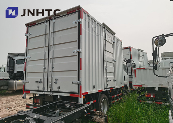 डीजल ईंधन 4x2 5ton लाइट कार्गो वैन ट्रक सिनोट्रुक Howo