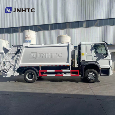 Sinotruck 371HP कचरा कम्पेक्टर ट्रक HOWO 4X2 ट्रैश ट्रक