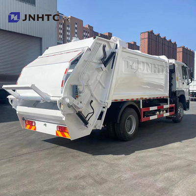 Sinotruck 371HP कचरा कम्पेक्टर ट्रक HOWO 4X2 ट्रैश ट्रक