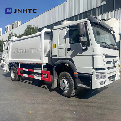 Sinotruck 371HP कचरा कम्पेक्टर ट्रक HOWO 4X2 ट्रैश ट्रक