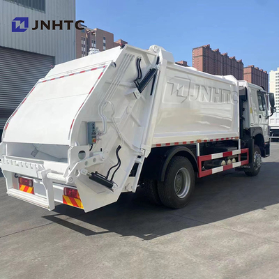Sinotruck 371HP कचरा कम्पेक्टर ट्रक HOWO 4X2 ट्रैश ट्रक