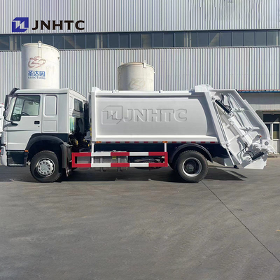 Sinotruck 371HP कचरा कम्पेक्टर ट्रक HOWO 4X2 ट्रैश ट्रक