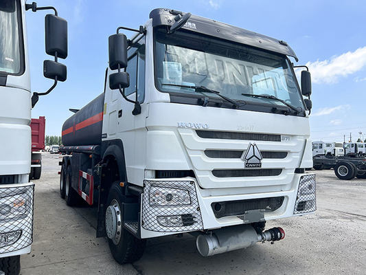 HOWO 371 HP 20000 लीटर भारी ईंधन टैंक ट्रक 6X4 तेल टैंक ट्रक