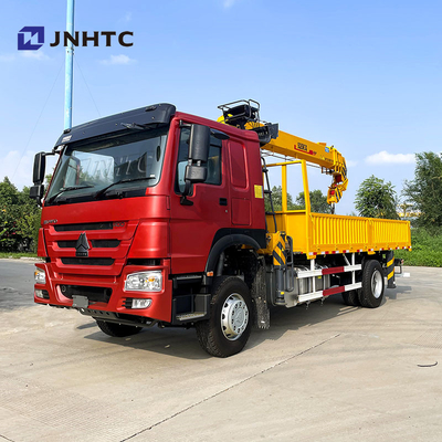सिनोट्रुक HOWO 4x2 300hp क्रेन ट्रक मैनुअल ट्रांसमिशन