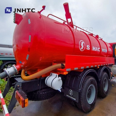 शैकमैन F3000 सक्शन टैंकर ट्रक 6x4 340HP सीवेज मल