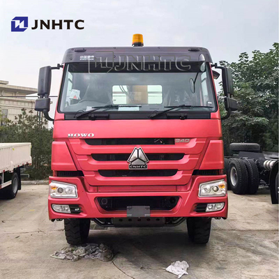 सिनोट्रुक HOWO 6x4 रेट आर्म क्रेन ट्रक 10 पहिया 340hp 10 टन