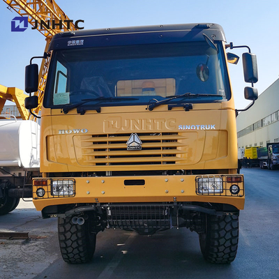 डीजल ईंधन प्रकार सिनोट्रक होवो ऑल व्हील ड्राइव ट्रक 6x6 380hp डंप ट्रक