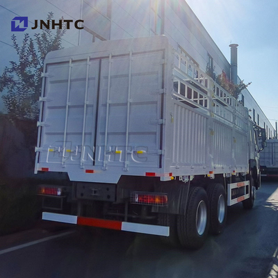 Hw19710 Howo भारी कार्गो ट्रक 6x4 400hp बाएं ड्राइव ट्रक ट्रक