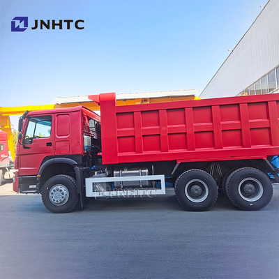 मध्यम लिफ्ट भारी ड्यूटी डंप ट्रक 6X4 340HP टिपर ट्रक 10 पहिया बाएं हाथ ड्राइव
