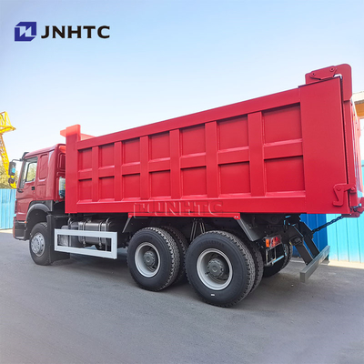 मध्यम लिफ्ट भारी ड्यूटी डंप ट्रक 6X4 340HP टिपर ट्रक 10 पहिया बाएं हाथ ड्राइव