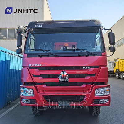 मध्यम लिफ्ट भारी ड्यूटी डंप ट्रक 6X4 340HP टिपर ट्रक 10 पहिया बाएं हाथ ड्राइव