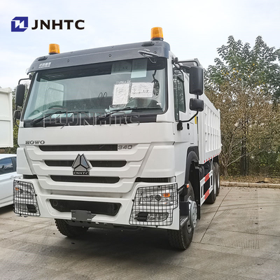 भारी ड्यूटी होवो टिपर ट्रक 6X4 340HP डंपर 10 पहिया बाएं हाथ का ड्राइव