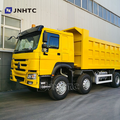 Howo 380HP भारी शुल्क डंप ट्रक 8X4 खनन टिपर सस्ता और अच्छा
