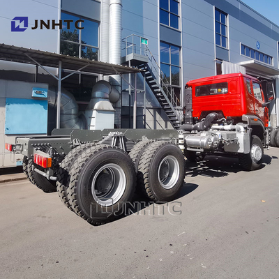 नया होवो टिपर ट्रक चेसिस 6x4 380hp 10 पहिया डंप ट्रक चेसिस