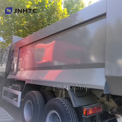 दाहिने हाथ का ड्राइव Howo डंप ट्रक 6X4 380HP टपर ट्रक 10 पहिया