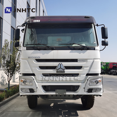 होवो टिपर ट्रक 6X4 400HP भारी ड्यूटी डंप ट्रक 10 पहिया बाएं हाथ का ड्राइव