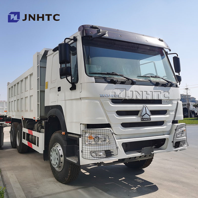 होवो टिपर ट्रक 6X4 400HP भारी ड्यूटी डंप ट्रक 10 पहिया बाएं हाथ का ड्राइव