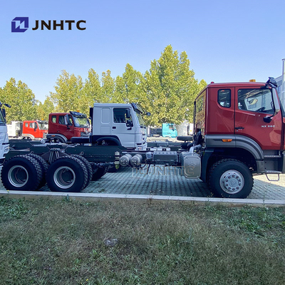 होवो एनएक्स भारी ड्यूटी डंप ट्रक चेसिस 6x4 380hp 10 पहियों टिपर ट्रक चेसिस