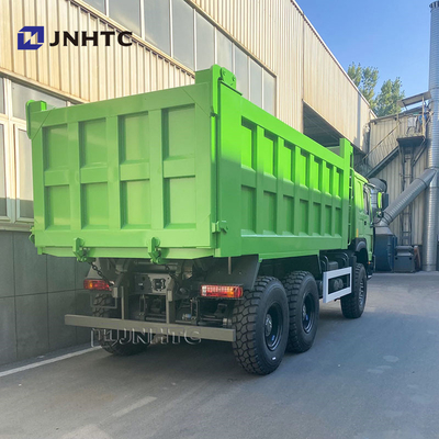 HOWO 6x6 पूर्ण पहिया ड्राइव भारी शुल्क डंप ट्रक 22cbm क्षमता