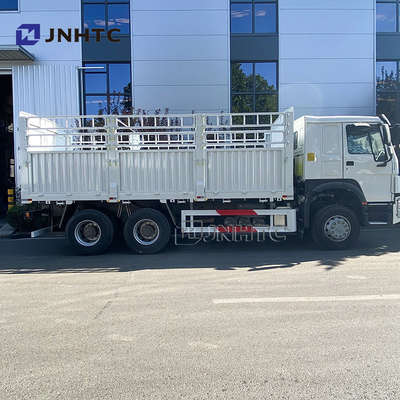 HOWO 6X4 भारी कार्गो ट्रक 400HP 20tons ट्रक बाड़ कार्गो ट्रक