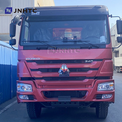 होवो टिपर ट्रक 6X4 340HP हेवी ड्यूटी डंप ट्रक 10 पहिया बाएं हाथ का ड्राइव