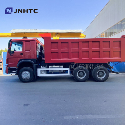 होवो टिपर ट्रक 6X4 340HP हेवी ड्यूटी डंप ट्रक 10 पहिया बाएं हाथ का ड्राइव
