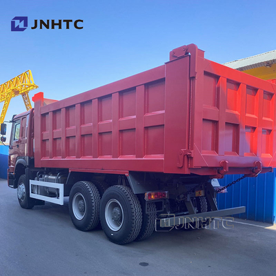 होवो टिपर ट्रक 6X4 340HP हेवी ड्यूटी डंप ट्रक 10 पहिया बाएं हाथ का ड्राइव